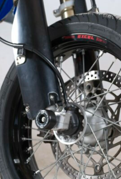 Краш тапи за ост R&amp;G RACING Fork Protectors Black Suzuki DR-Z400SM 05-17